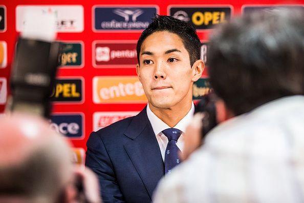 掴みはバッチリ ドイツ語で自己紹介をした武藤 Theworld ザ ワールド 世界中のサッカーを楽しもう 掴みはバッチリ ドイツ語で自己紹介をした武藤 Theworld ザ ワールド 世界中のサッカーを楽しもう