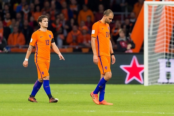 オランダはこの4年でどうした!? 2014W杯は3位、2018Ｗ杯は予選敗退と
