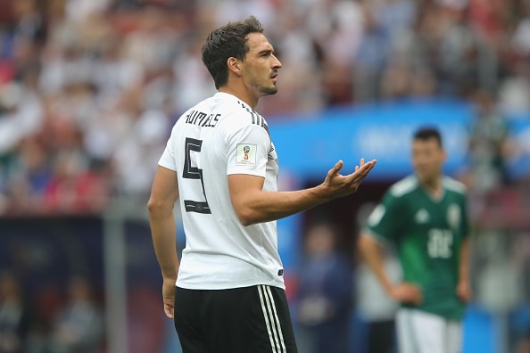メキシコに敗れたドイツはバランスを欠いていた フンメルス 僕とジェロームしか残っていなかった Theworld ザ ワールド 世界中のサッカー を楽しもう