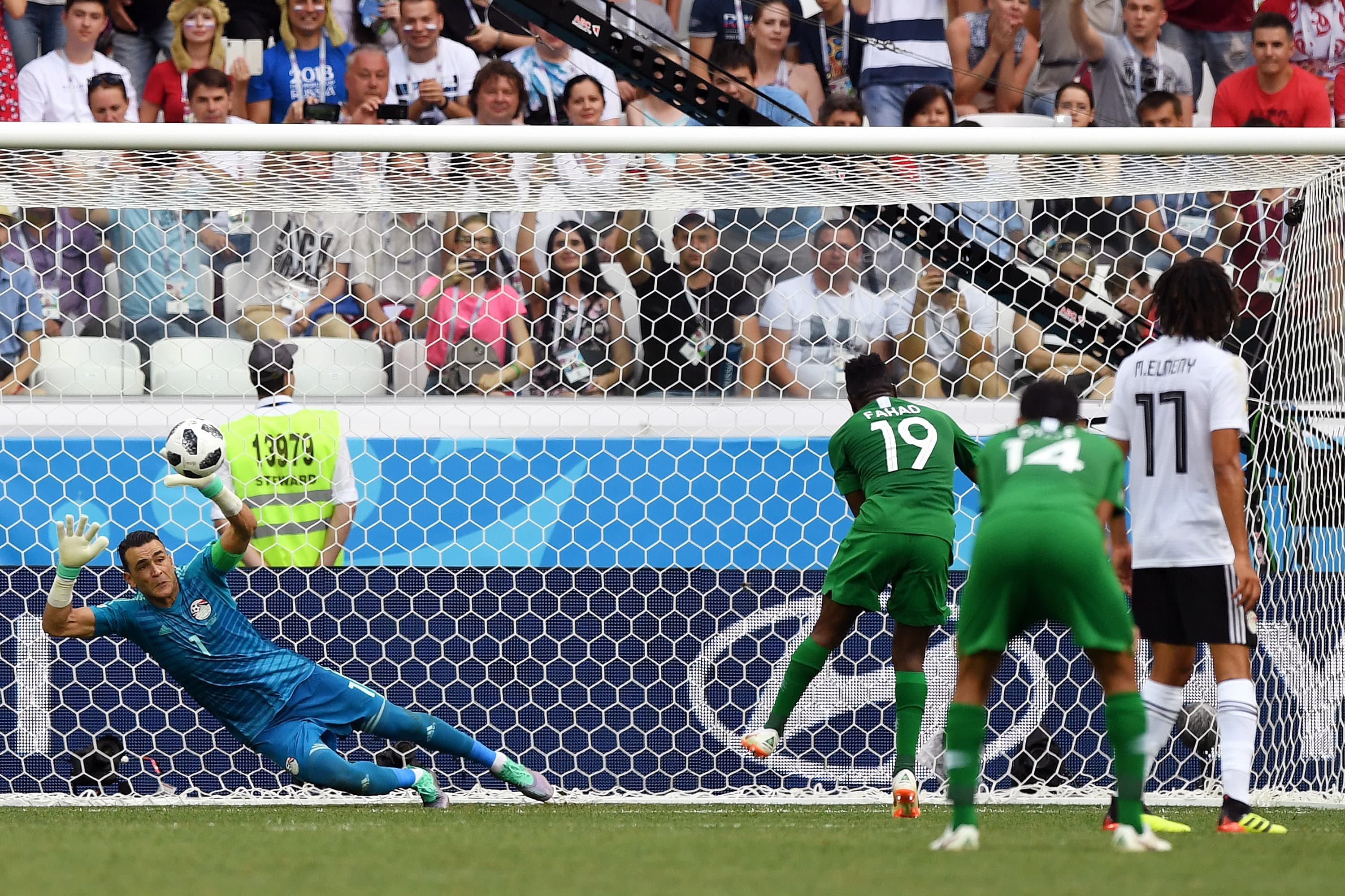 ロシアw杯 33 エジプト 45歳gkが奮闘も サウジがat弾で24年ぶりの勝利 Theworld ザ ワールド 世界中のサッカーを楽しもう