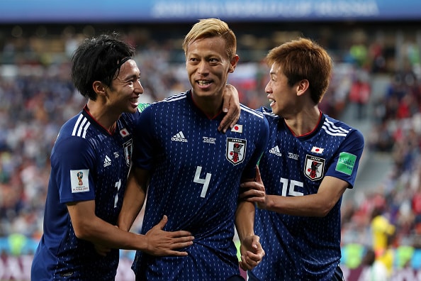 本田圭佑が 2位 W杯で最も活躍したアジア人mfで立ちはだかったのは Theworld ザ ワールド 世界中のサッカーを楽しもう