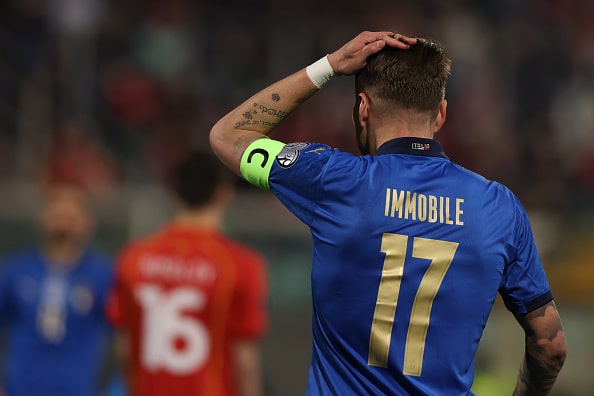 クラブでの 253戦176ゴール の姿はどこへ イタリア代表でインモービレは輝けない Theworld ザ ワールド 世界中のサッカーを楽しもう