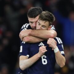 ロケットミドル弾炸裂に「伝説となった」　スコットランド7大会ぶり、今世紀初のW杯出場を決めたのはキーラン・ティアニー