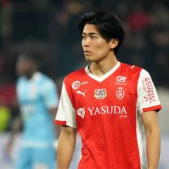 日本代表MF中村敬斗がスーパーゴール! GKが一歩も動けぬ一撃で2戦連発、今季11試合で7ゴールと絶好調